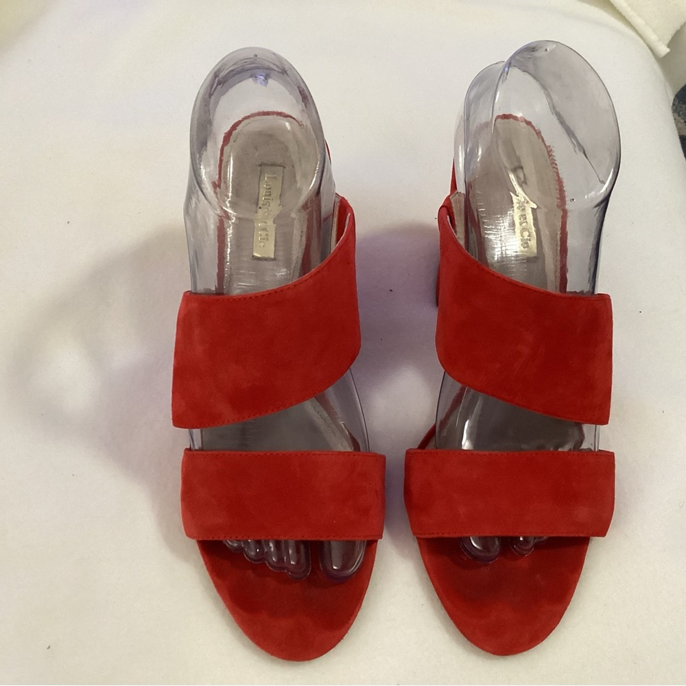 Louise et Cie Strappy High Heel Suede Sandals Size 9M